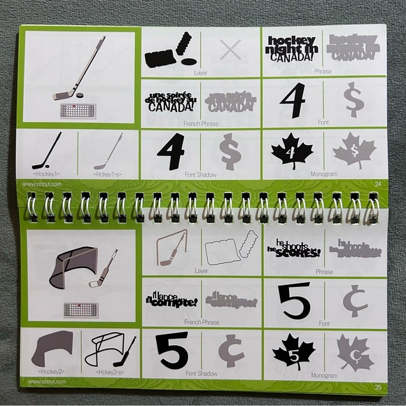 Cricut Go Canada shapes and font - Picture 9 of 16